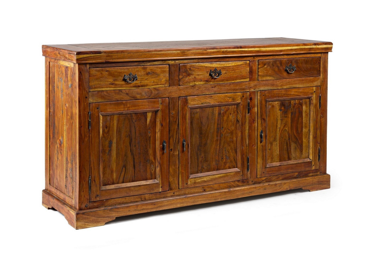 Credenza Chateaux legno massello acacia 160 x 50 x 90 h cm Bizzotto  Homemotion miglior prezzo su Arredocasastore.
